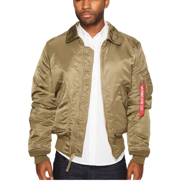 Alpha Industries Jackets Coats Alpha Industries Cwu 45p Slim Fit Bomber Poshmark
